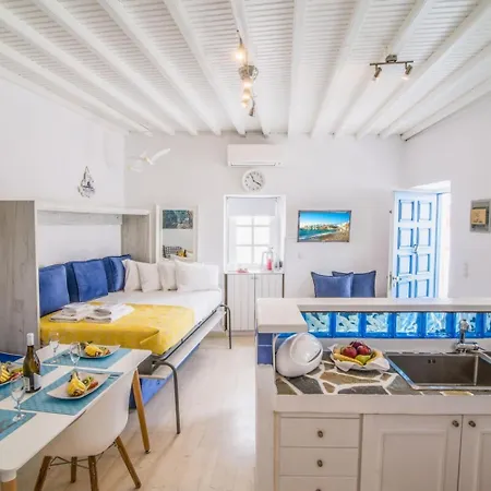 Apartamento Like A White Seagull In Mykonos! *